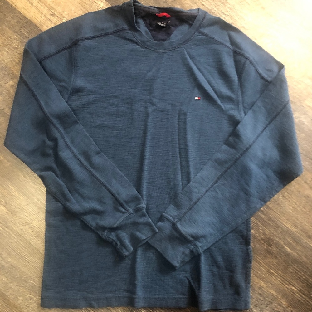 Tommy Hilfiger Men's Long Sleeve Waffle T